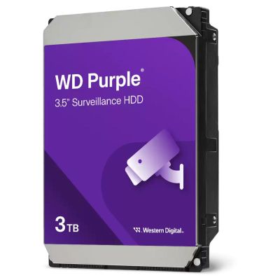 WD PURPLE 3TB/3,5"/128MB/26mm
