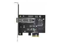 Windows and Linux Compatible (P011GI-NETWORK-CARD) - Síťový adaptér - PCIe 2.0 - Gigabit SFP x 1 - černá