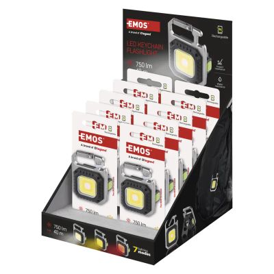 Cob led nabíjecí přívěšková svítilna 750 lm