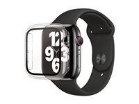 PanzerGlass Full Protection pro Apple Watch 4/5/6/SE 40mm (ochranné sklo + čirý rámeček chránící celé tělo hodinek - stačí nacvaknout - bez lepení)