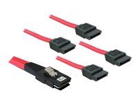 Kabel SATA/SAS - 36 pinů 4i Mini MultiLane (M) do SATA (M) - 1 m