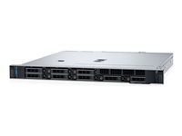 Dell PowerEdge R360 - Server - instalovatelný do racku 1U - 1-směrný - 1 x Xeon 6369P / až 5.7 GHz - RAM 32 GB - SAS - vyměnitelný za chodu 2.5" zásuvka(y) - SSD 2 x 480 GB - G200eW - Gigabit Ethernet - žádný OS - monitor: žádný - černá - BTP - Dell Smart Selection, Dell Smart Value - s 3 roky základní na místě (DE - 3 roky ProSupport)