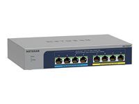 Přepínač - neřízený - 4 x 100/1000/2.5G (PoE++) + 4 x 100/1000/2.5G (PoE+) - desktop, pro připevnění na zeď - PoE++ (230 W)