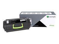 Černá - originální - tonerová kazeta pro aplikace štítků LCCP - pro Lexmark MS711dn