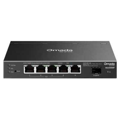 TP-Link SG2206MP Switch 6-Port Omada SND PoE+