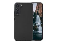 Zadní kryt pro mobilní telefon - bulk - plast - černá - pro Samsung Galaxy S22+