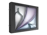 Black - Škříň - pro tablet - skleněný držák, prostor - uzamykatelný - vysoce kvalitní hliník - černá - velikost obrazovky: 13" - montážní rozhraní: 100 x 100 mm - montáž na stěnu - pro Apple 13-inch iPad Air (M2)