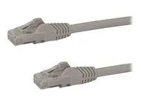 Startech 3m CAT6 Ethernet Cable, 10 Gigabit Snagless RJ45 650MHz 100W PoE Patch Cord, CAT 6 10GbE UTP Network Cable w/Strain Relief, Grey, Wiring is UL Certified/TIA - Category 6 - 24AWG (N6PATC3MGR) - Patch kabel - RJ-45 (M) do RJ-45 (M) - 3 m - UTP - CAT 6 - lisovaný, provedení bez hrbolku - šedá