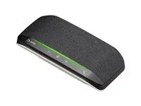 Hands-free hlasitý odposlech - kabelové - USB-A, USB-C - stříbrná