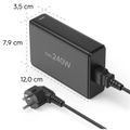 HAMA GaN, Rychlonabíječka, 4x USB-C PD/QC 240W
