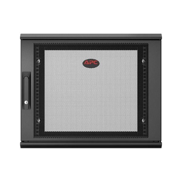 NetShelter WX 9U Single Hing. Wall-mount Enc 600mm