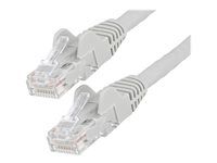 Category 6 - 24AWG (N6LPATCH3MGR) - Patch kabel - RJ-45 (M) do RJ-45 (M) - 3 m - 6 mm - UTP - CAT 6 - provedení bez hrbolků - šedá