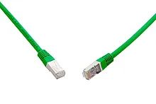 SOLARIX 10G patchkabel CAT6A SFTP LSOH 1m,zelený