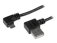 2m 6 ft Right Angle Micro-USB Cable - USB2AUB2RA2M