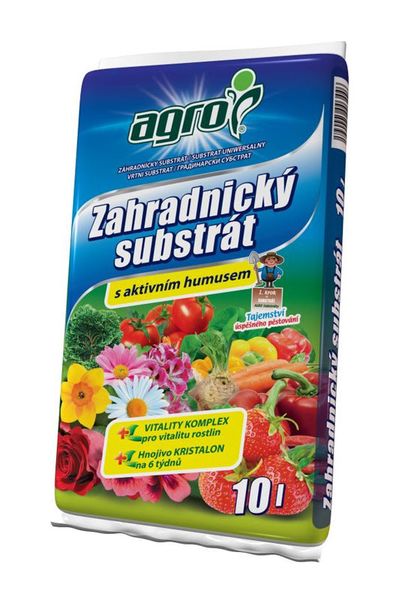 Zahradnický substrát AGRO 10l