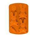 Forma na pečení zajíčků ORION 21x13,5x1,5cm Orange