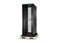 APC NetShelter SX Advanced - Rozvadec stojanový skrín - podlahové provedení - cerná - 48U - 19" - kompatibilní s TAA