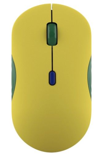 Lenovo 350 Fan edition - Brazílie/Kancelářská/Optická/1 600 DPI/Bezdrátové Bluetooth/Žlutá