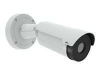 Termální síťová kamera - venkovní - odolná vůči povětrnostním vlivům - barevný - 768 x 576 - pevné ohnisko - audio - LAN 10/100 - MJPEG, H.264, MPEG-4 AVC - DC 8 - 28 V / AC 20 - 24 V / PoE