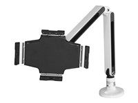 Articulating Tablet Mount - For 9" to 11" Tablets - iPad or Android Tablet Holder - Lockable - Steel - Montážní sada - nastavitelné rameno - pro tablet - plast, ocel - bílá - velikost obrazovky: 9"-11" - upevnitelné na stůl - kompatibilní s TAA - pro P/N: DK30CHPH, STSCART