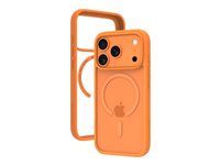 Zadní kryt pro mobilní telefon - kompatibilita s MagSafe - plast - oranžová - pro Apple iPhone 17 Pro