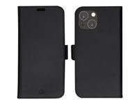 Pouzdro s klopou pro mobilní telefon - kůže full-grain - černá - pro Samsung Galaxy A54