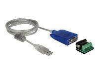 Sériový adaptér - USB 2.0 - RS-422/485 - modrá