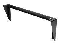 19 in - Steel - Vertical Mounting Bracket for Networking and Data Equipment (RK119WALLV) - Montážní držák - montáž na stěnu - černá - 1U - 19" - pro P/N: SV831DUSBUK