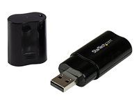 3.5mm Audio Adapter - External Sound Card - Black - External Sound Card (ICUSBAUDIOB) - Zvuková karta - stereo - USB 2.0 - pro P/N: MU15MMS, MU6MMS, TB33A1C