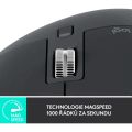 LOGITECH MX Master 3S, Bezdrátová myš, graphite