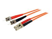 1m Multimode Fiber Patch Cable LC - ST - FIBLCST1