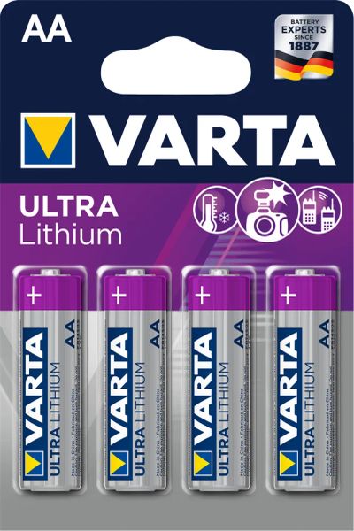 Varta Professional Lithium AA 4x