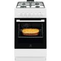 ELECTROLUX Kombinovaný sporák LKK520032W bílý
