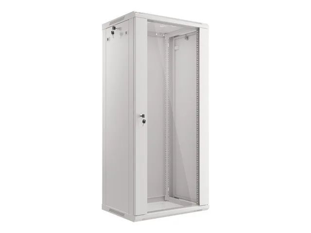 Lanberg racková skříň 19" nástěnná 27u/600x450 (flat pack) šedá V2