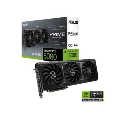 NVIDIA® PRIME GeForce RTX™ 5080/Gaming/OC/16GB/GDDR7