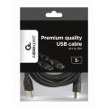 KABEL USB 2.0 3 m stíněný