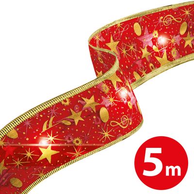 Stuha vánoční LED FAMILY 58933J 5m