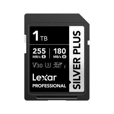 Lexar 1TB Pro SILVER PLUS SDXC C10 V30 U3