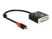 Externí video adaptér - RTD2171U - USB-C - DVI - černá - maloobchod
