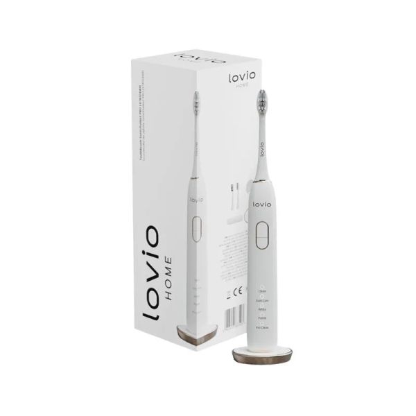 LOVIO SonicProtect PRO, Zubní kartáček, bílá