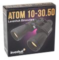 Binokulární dalekohled Levenhuk Atom 10–30x50