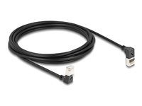 RJ45 Network Cable Cat.6A S/FTP Slim 90°