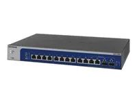 NETGEAR Plus XS512EM - V2 - přepínač - L3 - inteligentní x 100/1000/2.5G/5G/10GBase-T x combo 10 Gigabit SFP+ - desktop, Lze montovat do rozvaděče - pro NETGEAR AGM731F, AXM764; ProSafe AGM731F, AGM734, AXM761, AXM762, AXM763, AXM764