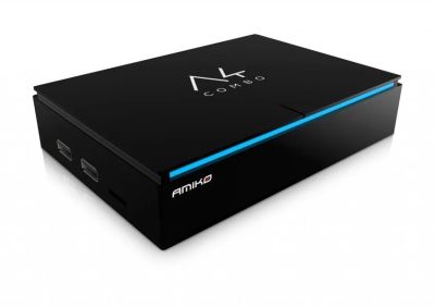 AMIKO A4 Combo – 4K Combo prijímač DVB-S2/T2/C