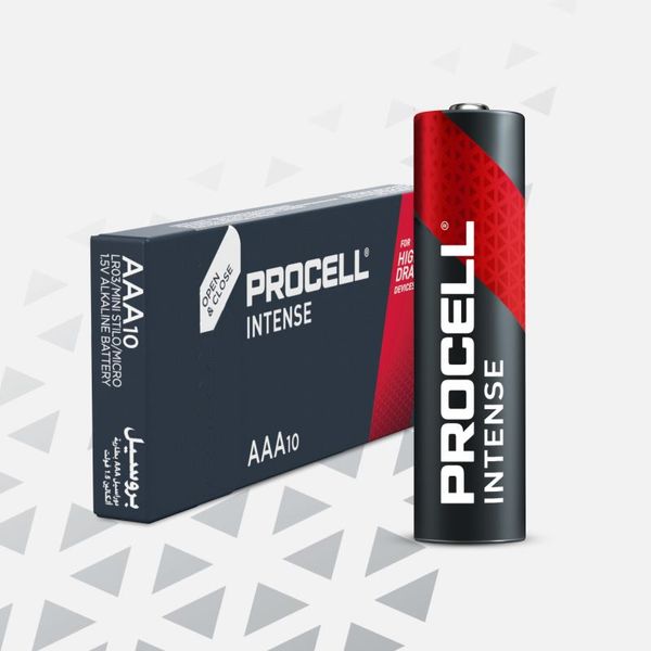 DURACELL PROCELL, průmyslové baterie AAA 1.5V LR03