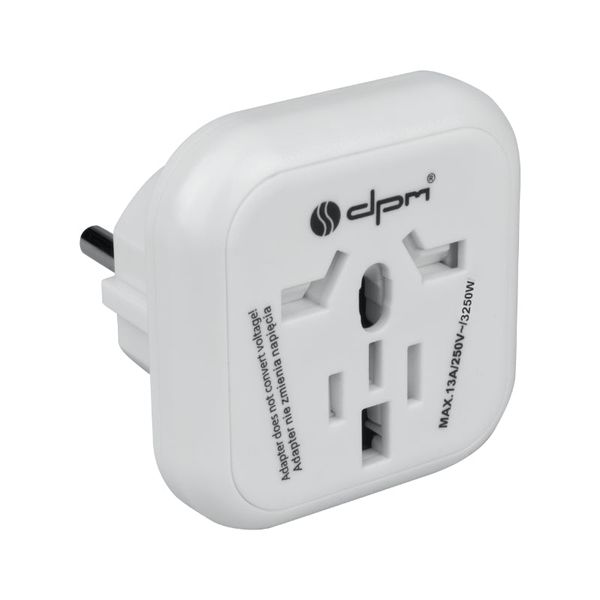 Cestovní adaptér DPM PF01EU-W