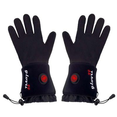 GLOVII Universal, Vyhřívané rukavice, L-XL, černé