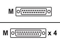 Cisco - Sériový kabel RS-232 (DTE) - HD-68 (M) do DB-25 (M) - 3 m - EIA-232