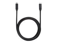 Targus - USB kabel - USB-C (M) do USB-C (M) - 2 m - up to 5 Gbps data transfer rate - cerná