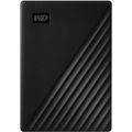WD My Passport 4TB, USB 3.2 Gen1, 256bit AES, blk